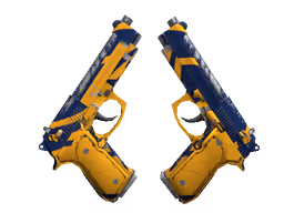 Dual Berettas | Marina (Field-Tested)