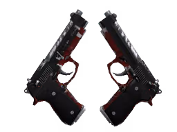 Dual Berettas | Panther (Field-Tested)