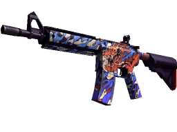 M4A4 | 龍王 (Dragon King) (Minimal Wear)