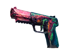 Five-SeveN | Hyper Beast (Well-Worn)