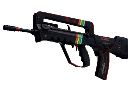 FAMAS | ZX Spectron (Battle-Scarred)