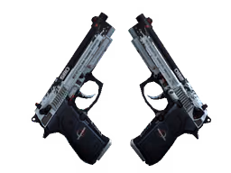 Dual Berettas | Dezastre (Well-Worn)