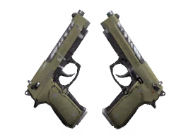 Dual Berettas | Colony (Well-Worn)