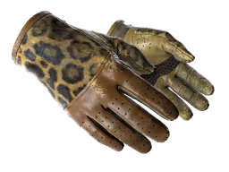 ★ Driver Gloves | Queen Jaguar (Well-Worn)